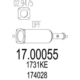 Фильтр MTS 17.00055