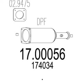 Фильтр MTS 17.00056