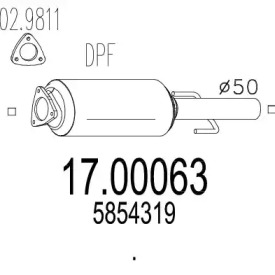 Фильтр MTS 17.00063