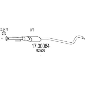 Фильтр MTS 17.00064