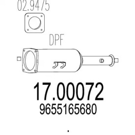 Фильтр MTS 17.00072