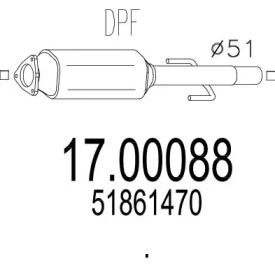 Фильтр MTS 17.00088