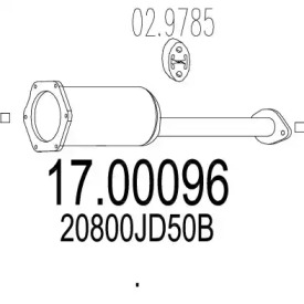 Фильтр MTS 17.00096