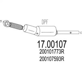 Фильтр MTS 17.00107