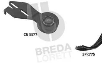 Ременный комплект BREDA LORETT KCA0009