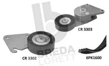 Ременный комплект BREDA LORETT KCA0010