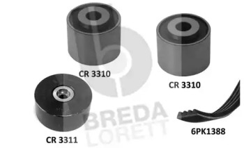 Ременный комплект BREDA LORETT KCA0015