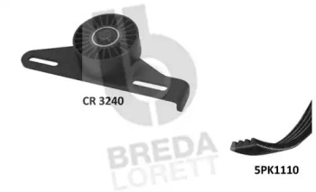 Ременный комплект BREDA LORETT KCA0025