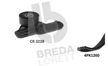 Ременный комплект BREDA LORETT KCA0028