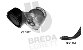 Ременный комплект BREDA LORETT KCA0042