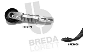 Ременный комплект BREDA LORETT KCA0044