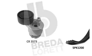 Ременный комплект BREDA LORETT KCA0049