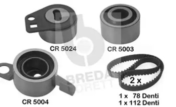 Ременный комплект BREDA LORETT KCD0038