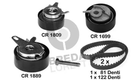 Ременный комплект BREDA LORETT KCD0066