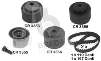 Комплект ремня ГРМ BREDA LORETT KCD0077