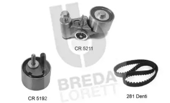 Комплект ремня ГРМ BREDA LORETT KCD0188