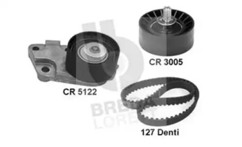 Комплект ремня ГРМ BREDA LORETT KCD0190