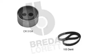 Комплект ремня ГРМ BREDA LORETT KCD0260