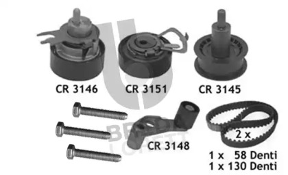 Ременный комплект BREDA LORETT KCD0289