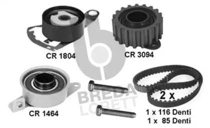 Ременный комплект BREDA LORETT KCD0362