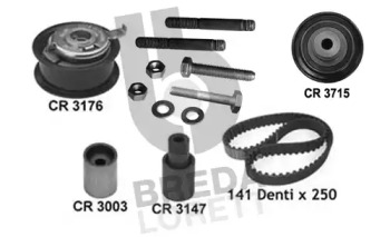 Ременный комплект BREDA LORETT KCD0598