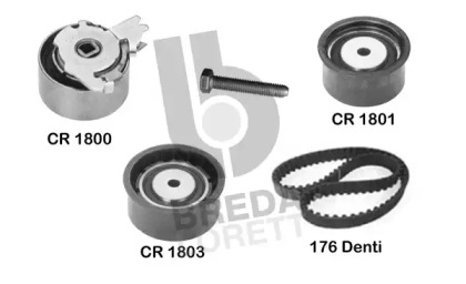 Ременный комплект BREDA LORETT KCD0614