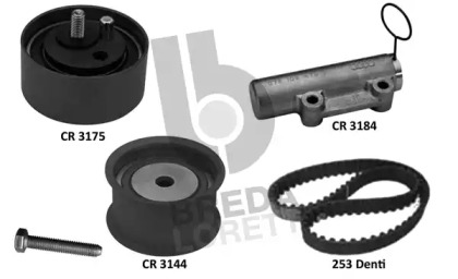 Ременный комплект BREDA LORETT KCD0747