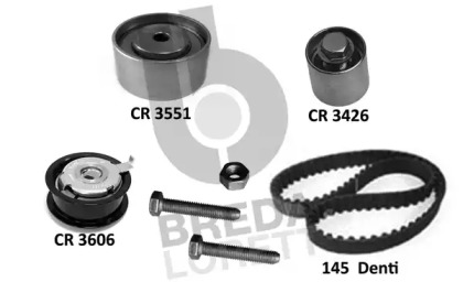 Ременный комплект BREDA LORETT KCD0780