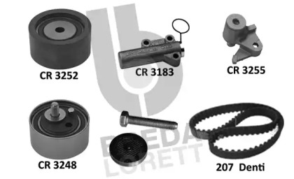Комплект ремня ГРМ BREDA LORETT KCD0793