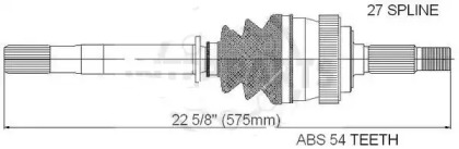 Карданный вал, главная передача ALLMAKES 4720381