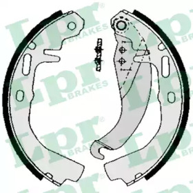 Комлект тормозных накладок LPR 02500