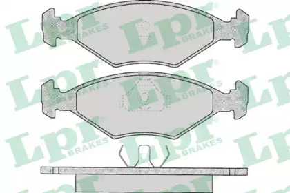 Комплект тормозных колодок LPR 05P016