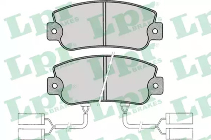 Комплект тормозных колодок LPR 05P019