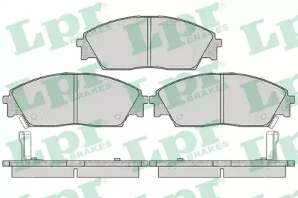 Комплект тормозных колодок LPR 05P071