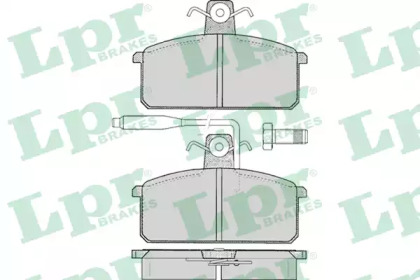 Комплект тормозных колодок LPR 05P099