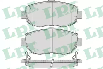 Комплект тормозных колодок LPR 05P1033