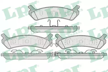 Комплект тормозных колодок LPR 05P1039