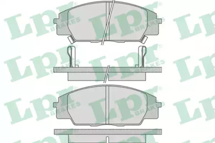 Комплект тормозных колодок LPR 05P1070