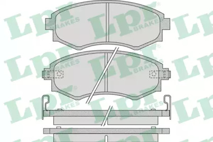 Комплект тормозных колодок LPR 05P1097