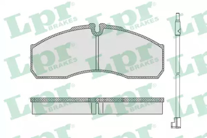 Комплект тормозных колодок LPR 05P1109A