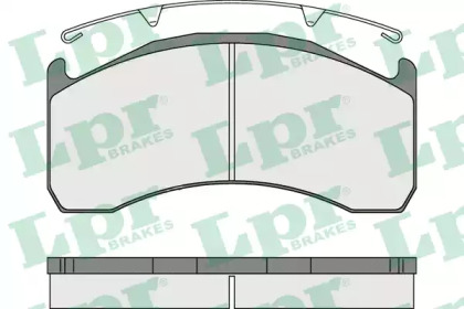 Комплект тормозных колодок LPR 05P1178
