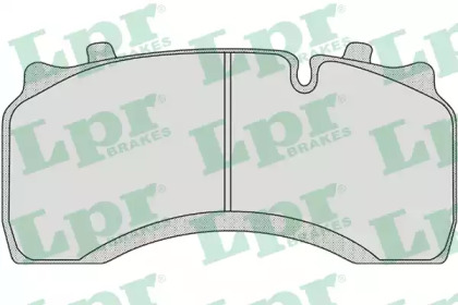 Комплект тормозных колодок LPR 05P1184