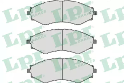 Комплект тормозных колодок LPR 05P1209