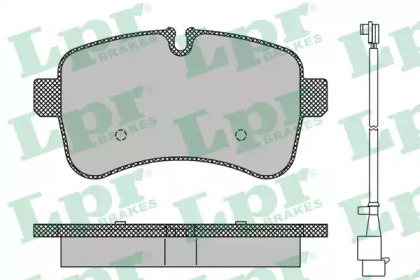 Комплект тормозных колодок LPR 05P1296A