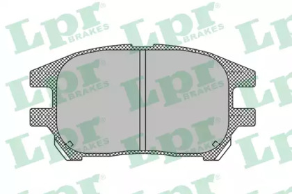 Комплект тормозных колодок LPR 05P1332