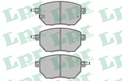 Комплект тормозных колодок LPR 05P1342