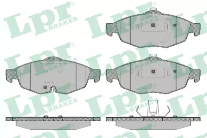 Комплект тормозных колодок LPR 05P1356