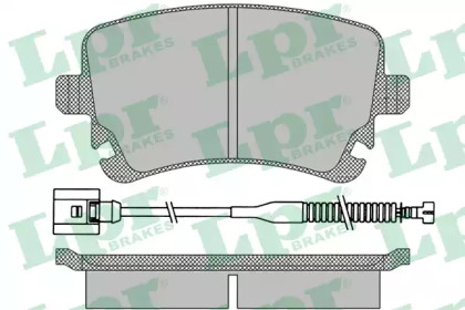 Комплект тормозных колодок LPR 05P1398A