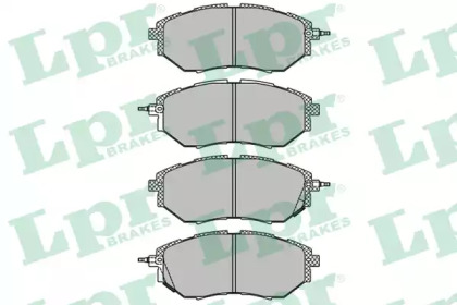 Комплект тормозных колодок LPR 05P1402