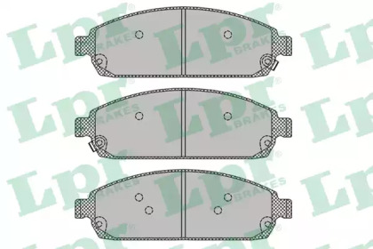 Комплект тормозных колодок LPR 05P1403